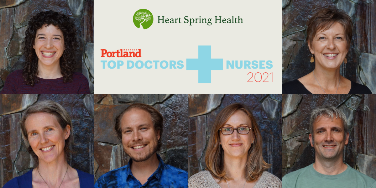 2021 Portland Monthly Top Docs Heart Spring Health SE Portland, OR