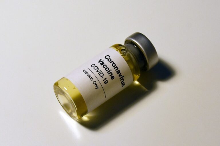 Coronavirus Covid Vaccine Bottle