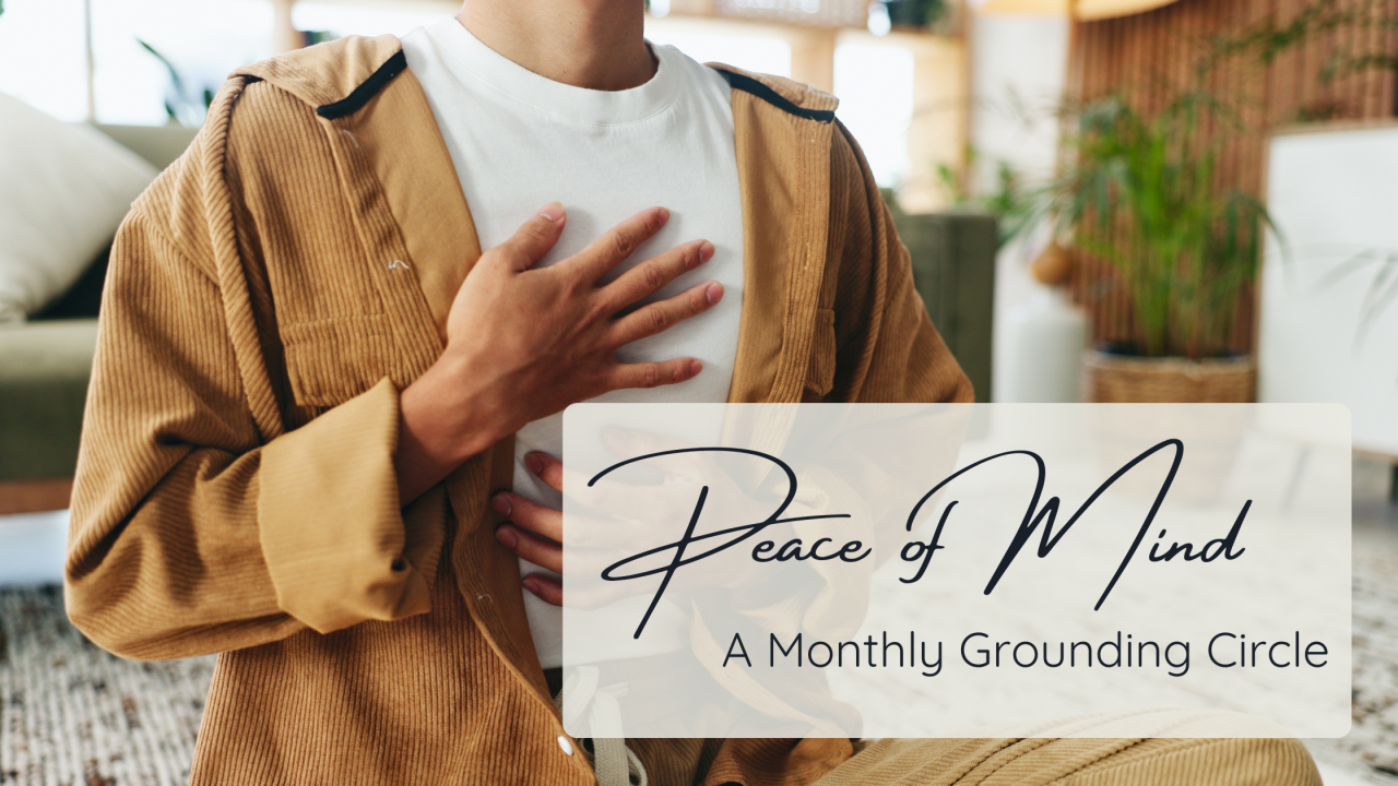 Peace of Mind Grounding Circle